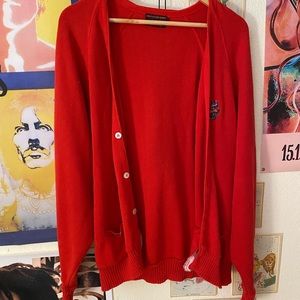 Vintage 90s grandpa cardigan sweater